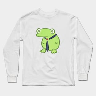 Frog with a tie Long Sleeve T-Shirt